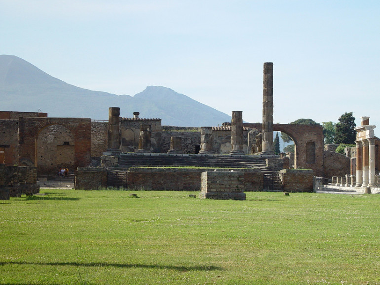 i resti della città di pompei