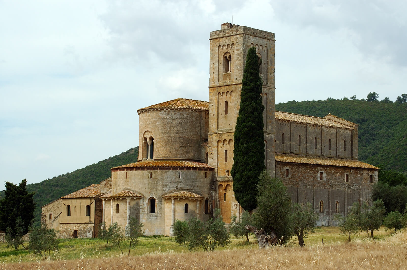 L'abbazia di Sant'Antimo (Siena)