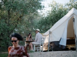 The Lazy Olive, Glamping a Siena
