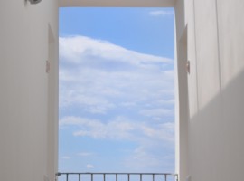 Vista sul blu del mare dal Residence Ancora, Acciaroli