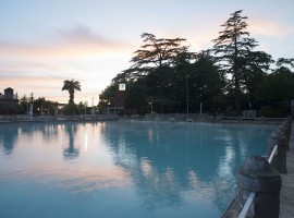 La piscina de Le terme dei Papi, Viterbo