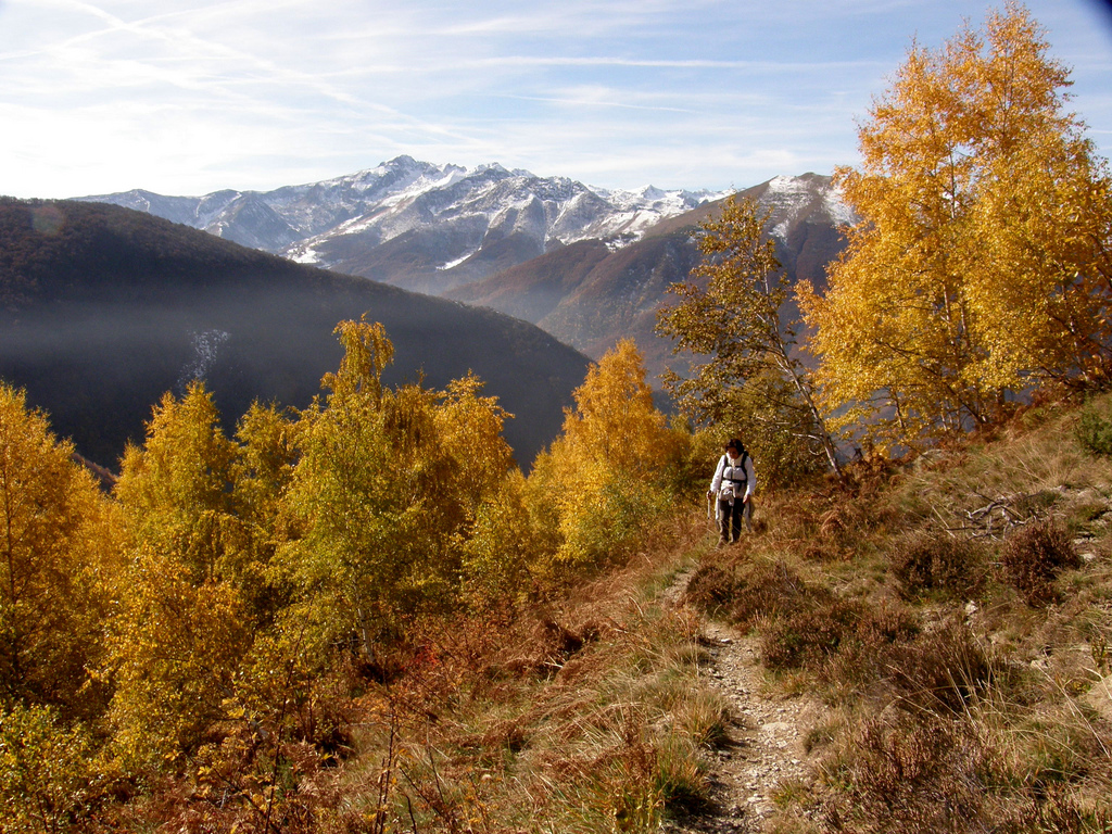 Da Limone Piemonte, a piedi nel parco delle Alpi Marittime in autunno
