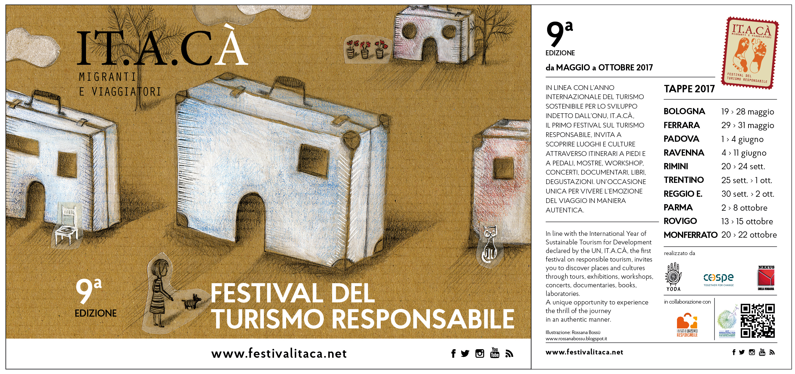 ITACA festival del Turismo Responsabile a Bologna