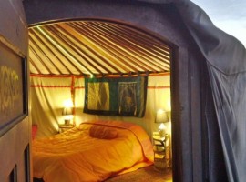 Weekend in yurta con vista su Torino