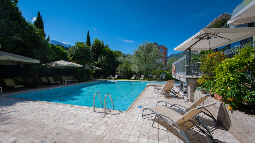 La piscina dell'Hotel Gabry