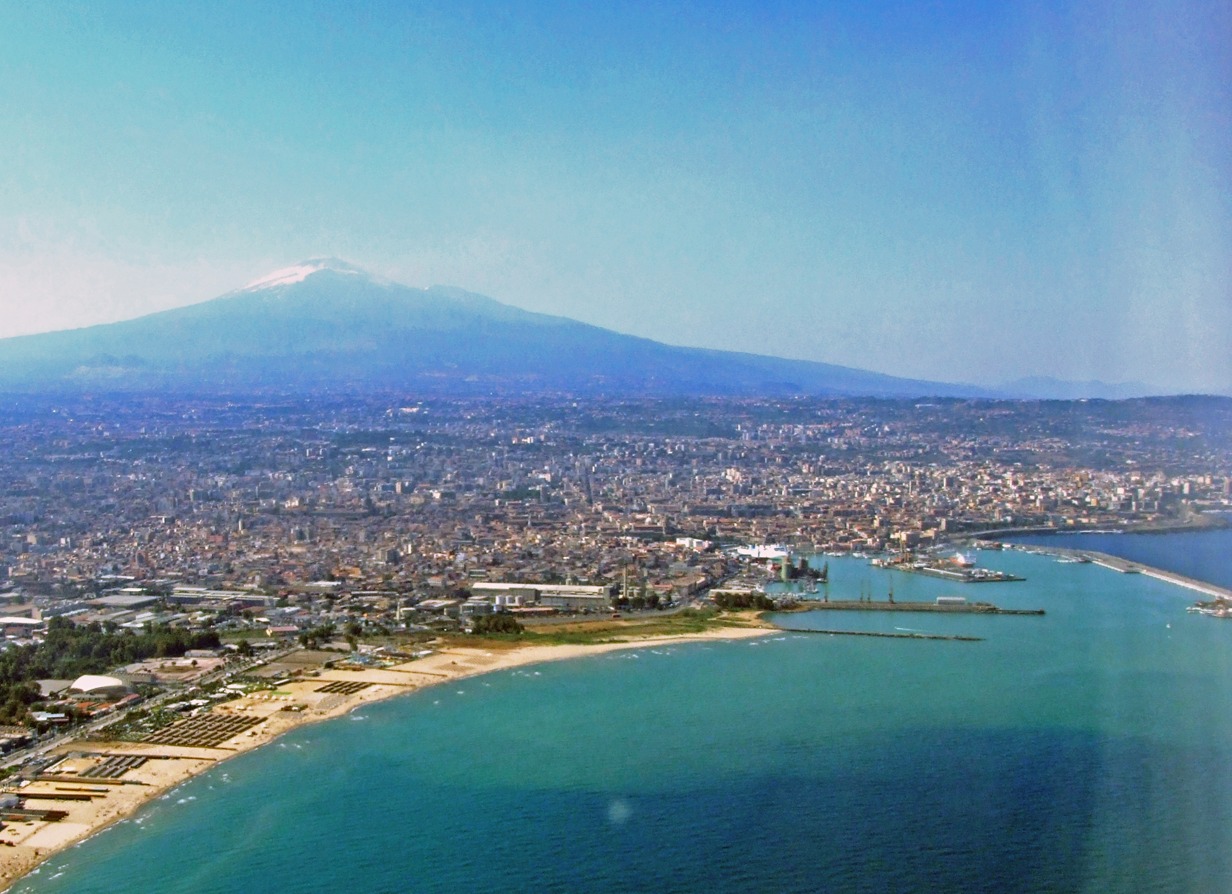Catania and Mount Etna
