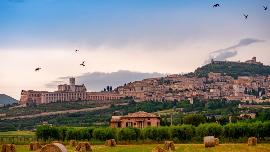 Assisi, via Lauretana