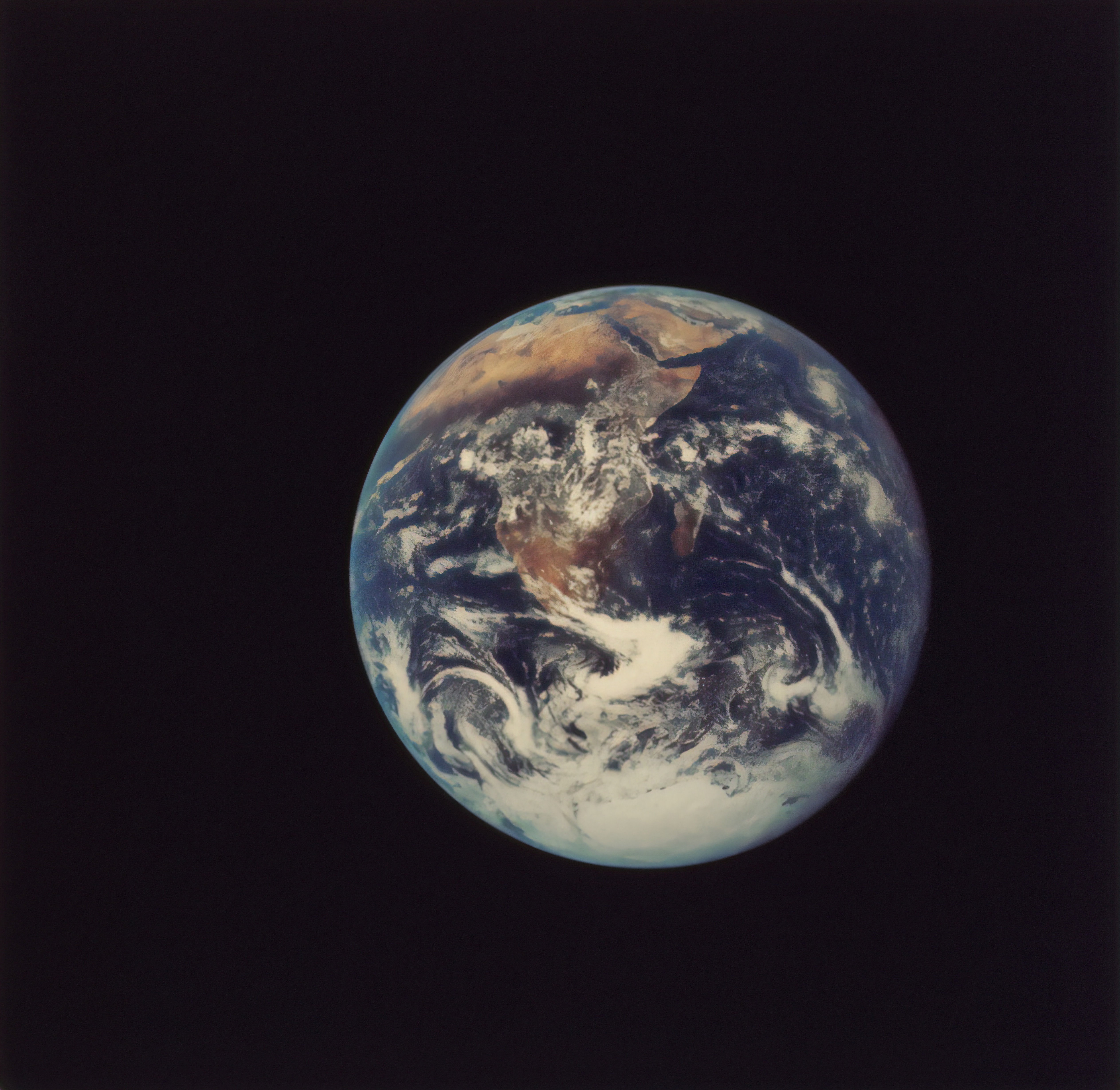 La terra vista dallo spazio