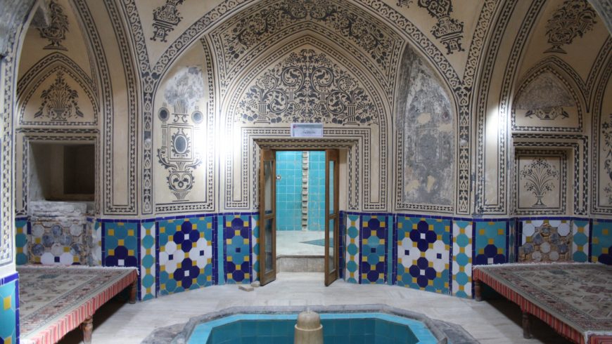 interno di un hammam in Marocco