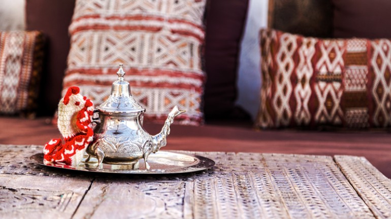 Teiera marocchina tradizionale