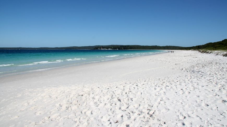 Candida spiaggia bianca di Hyams