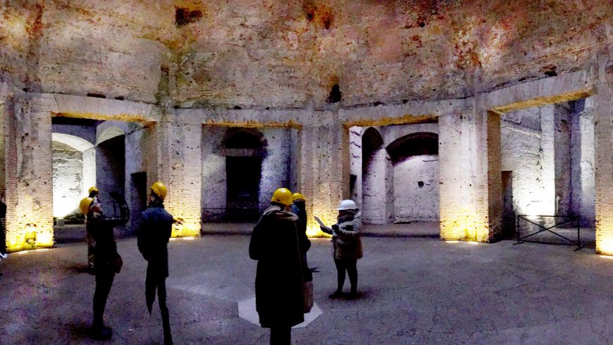 Domus Aurea - luoghi sotterranei di roma