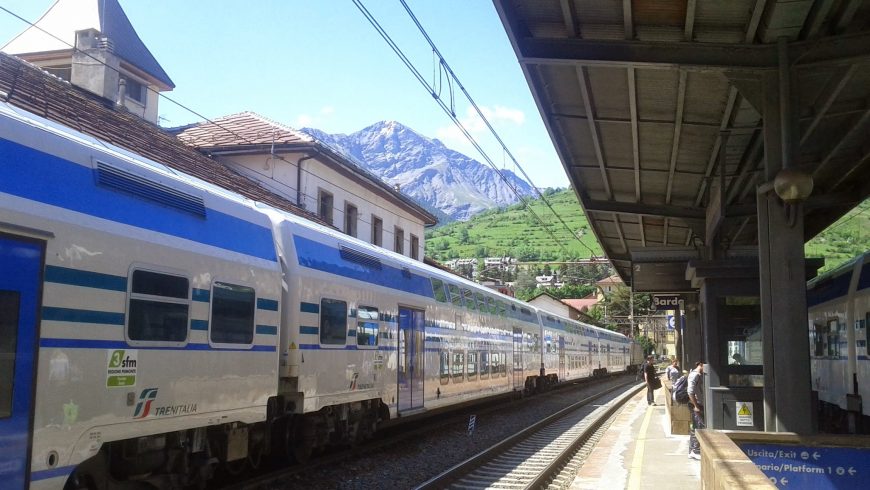 Stazione di Bardonecchia - Viaggiare in treno