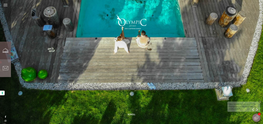 Emotional language, through images, in the storytelling of the eco-hotel Olympic spa