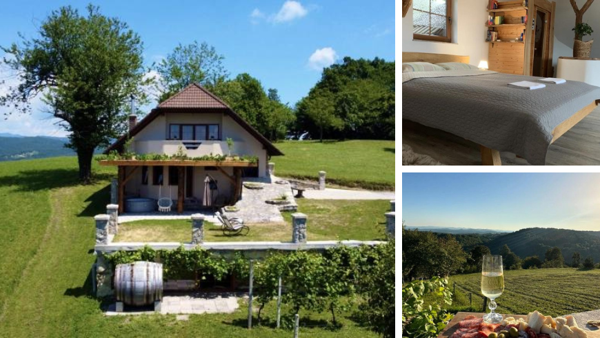 Dream Stay in Slovenia - Eco Vineyard Cottage in Pure Nature