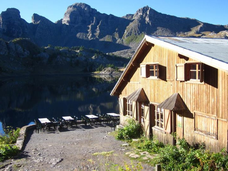 Rifugio del Lago d'Allos, un autentico rifugio di montagna