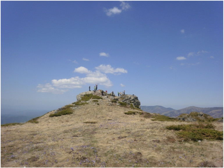 Vetta di Babin Zub, una delle più alte del complesso montuoso di Stara Planina