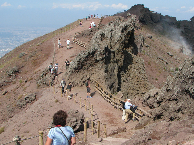 Il sentiero sul Vesuvio 