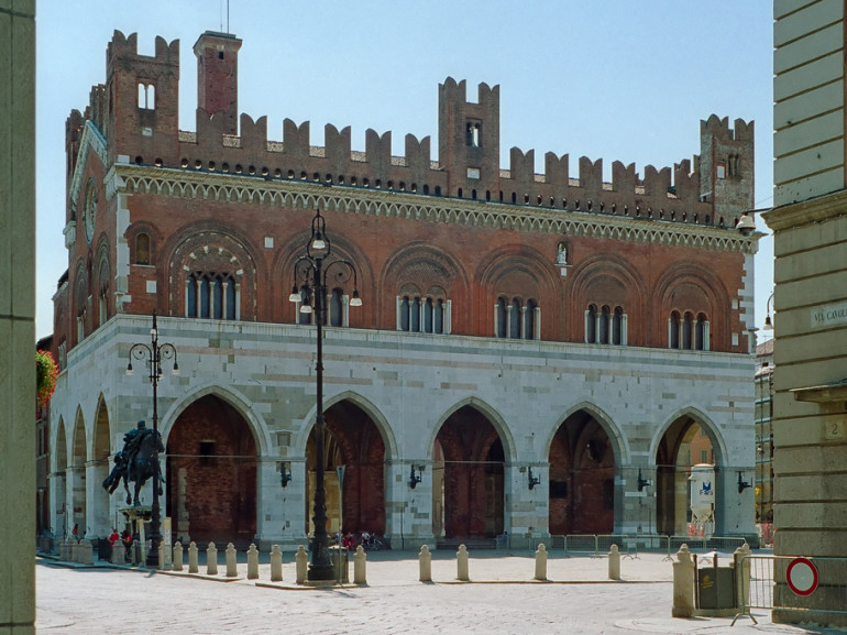 Piacenza, Palazzo Comunale, Emilia Romagna, Italia