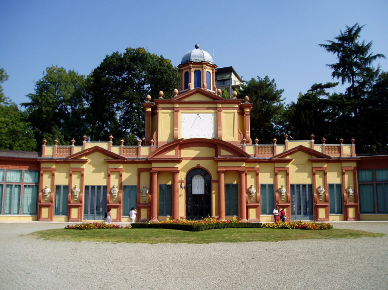 La Palazzina dei Giardini ducali voluta nel XVII secolo da Francesco I d’Este come Casino (luogo di divertimento per la corte Estense)