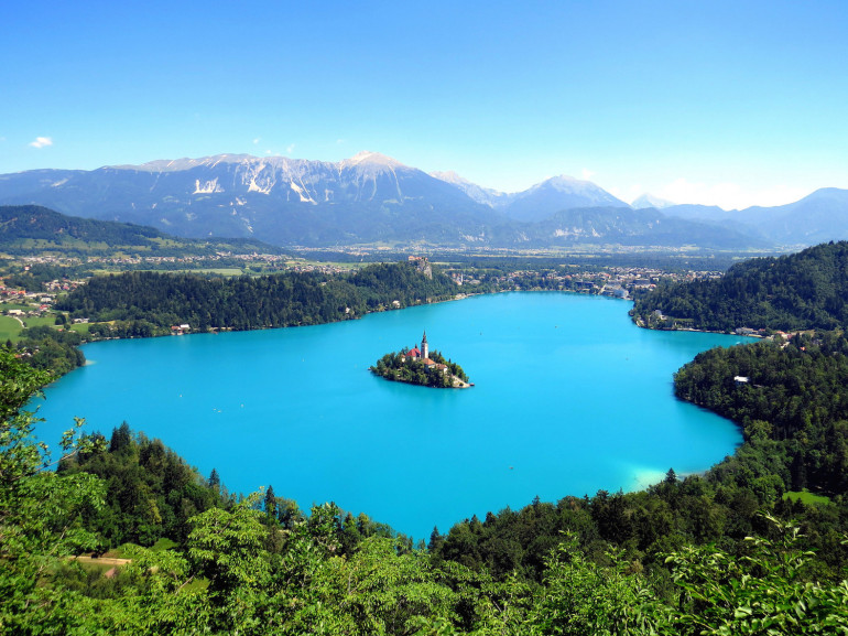 Il magico lago di Bled e la sua isola