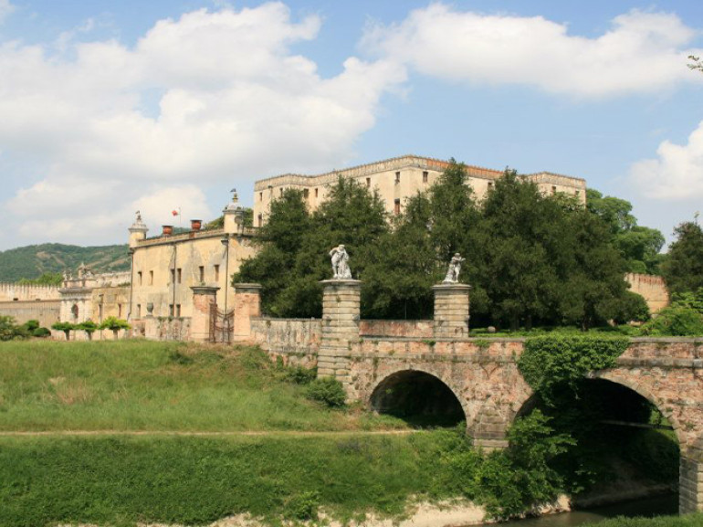 Veduta sul Castello del Catajo