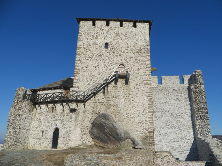 La fortezza di Vrsac da dove si gode di un panorama mozzafiato 